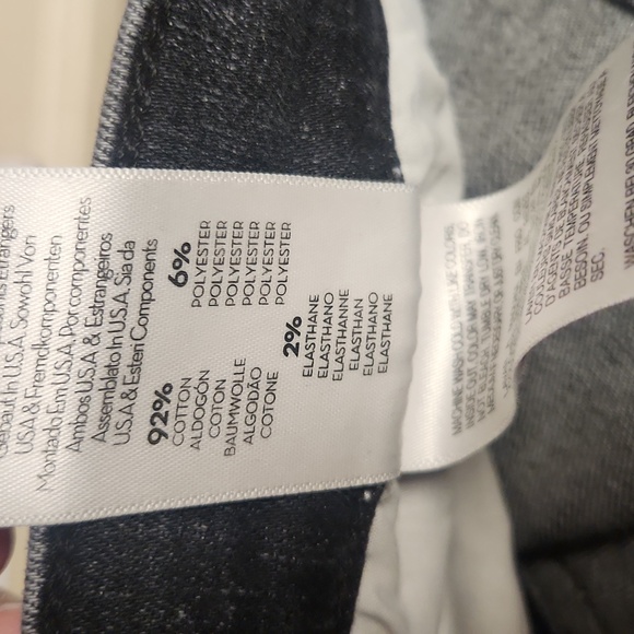 MOTHER Black/Gray Skinny Jeans, Stunner Ankle Fray, Women's Size 29, EUC - Picture 6 of 8